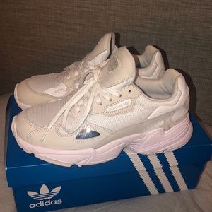 White Adidas Falcon